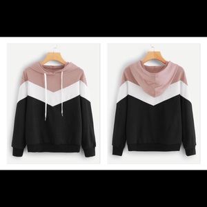 Hooded Cut and Sew Sweatshirt
